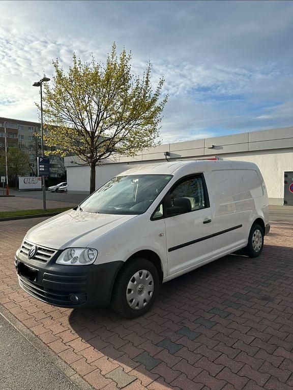 Gebraucht VW Caddy Maxi 105 PS (77 kW) 2009 Weiß Van / Kleinbus
