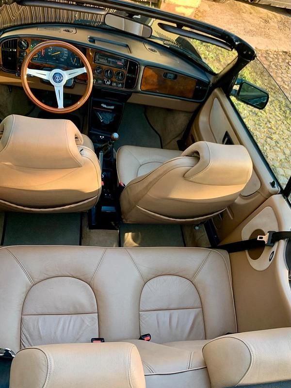 Gebraucht Saab 900 Cabriolet 175 PS (128 kW) 1990 Schwarz Cabrio