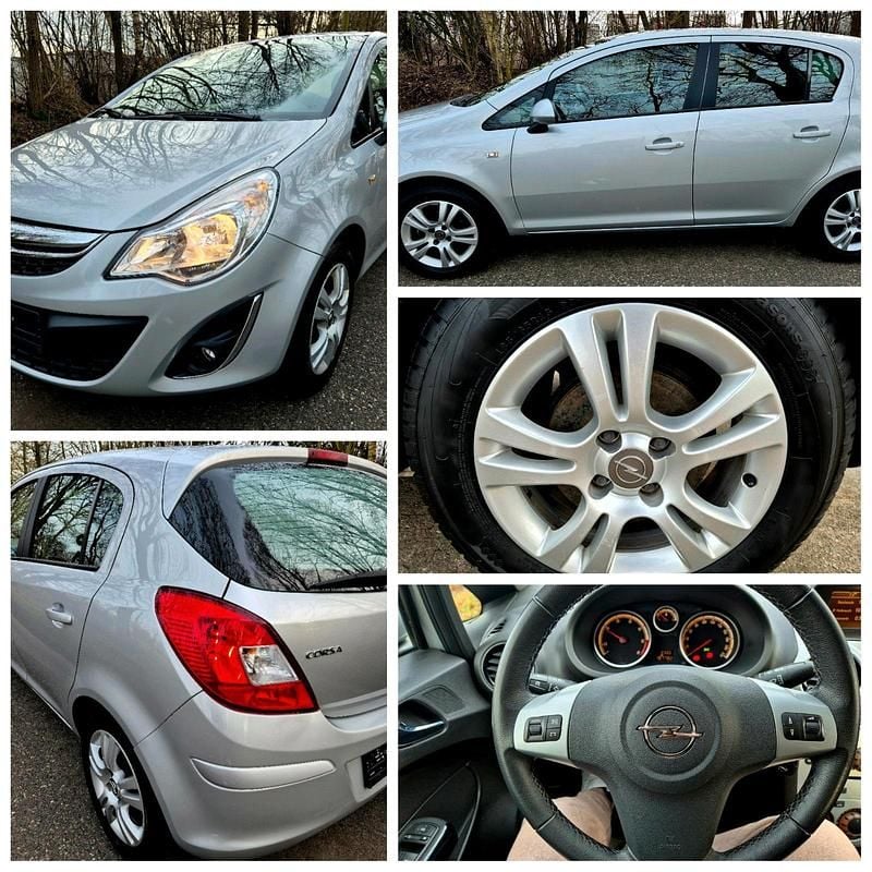 Gebraucht Opel Corsa Edition 95 PS (69 kW) 2012 Silber Kleinwagen