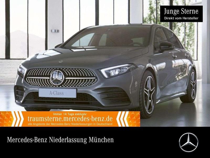 Mountain grau Gebraucht 2022 Mercedes A200 AMG Limousine | 29.890 € (Fairer Preis) - Bild 1/3