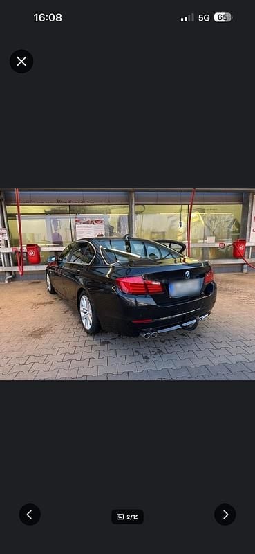 Gebraucht BMW 520 184 PS (135 kW) 2010 Schwarz Limousine