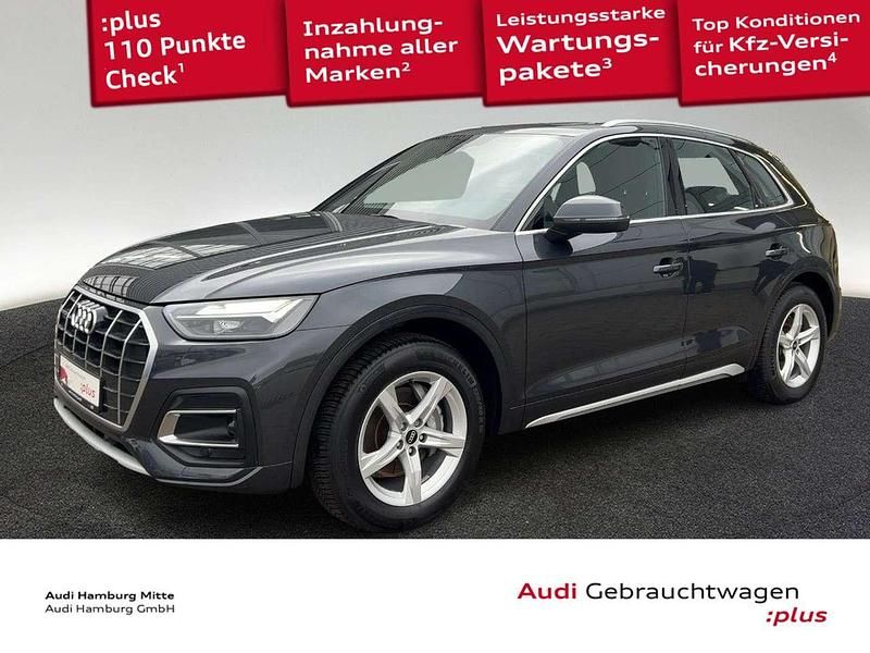 Manhattangrau metallic Gebraucht 2021 Audi Q5 Design SUV | 33.450 € (Guter Preis) - Bild 1/3