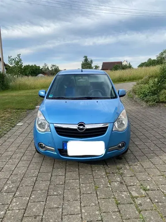 Gebraucht Opel Agila 65 PS (47 kW) 2008 Blau Kleinwagen