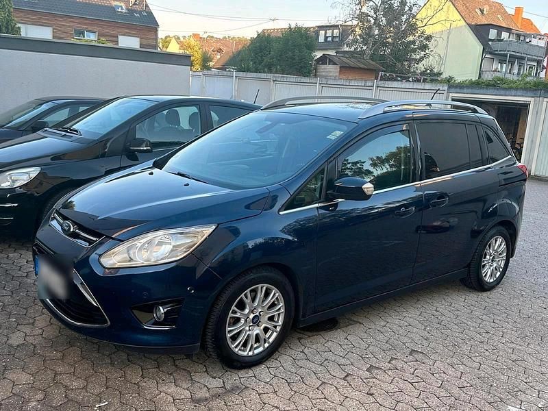 Gebraucht Ford Grand C-Max 130 PS (95 kW) 2012 Blau Van / Kleinbus