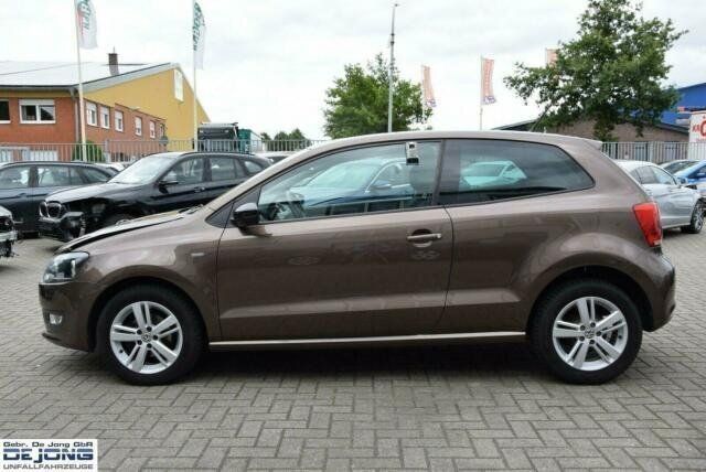 Gebraucht VW Polo Match 69 PS (50 kW) 2012 Braun metallic
