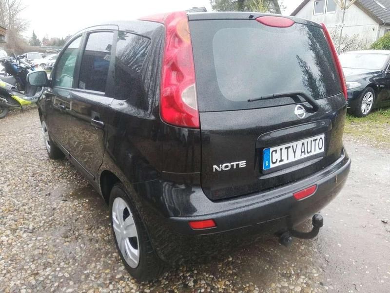 Gebraucht Nissan Note Acenta 88 PS (64 kW) 2007 Schwarz Van / Kleinbus