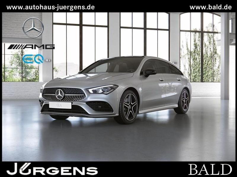 Iridiumsilber metallic Gebraucht 2023 Mercedes CLA250 Shooting Brake AMG Kombi | 36.880 € (Fairer Preis) - Bild 1/4