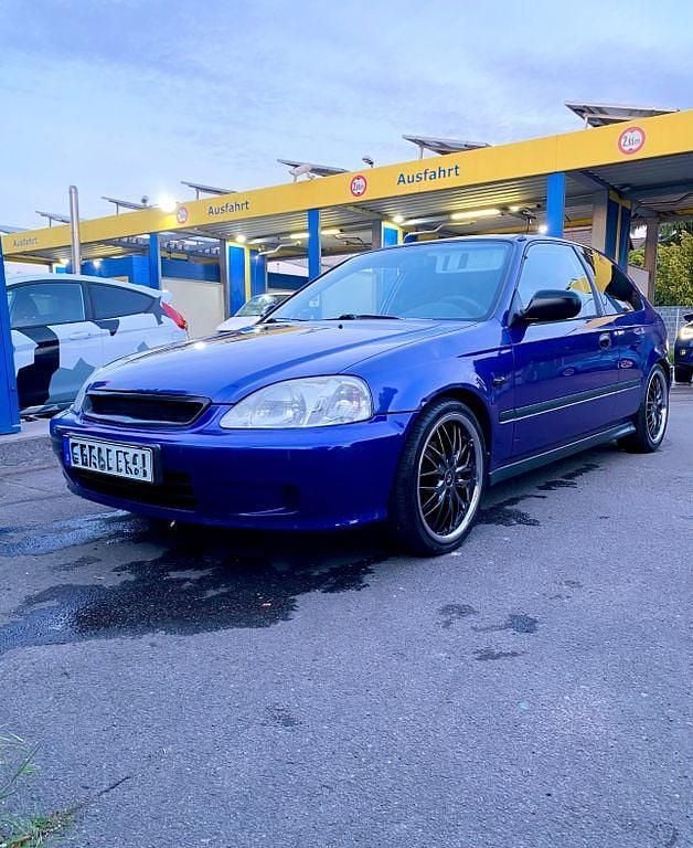 Blau Gebraucht 2000 Honda Civic Limousine | 3.250 € - Bild 1/3
