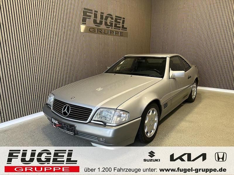 Brillantsilber metallic Gebraucht 1991 Mercedes SL300 Coupé | 16.990 € - Bild 1/4