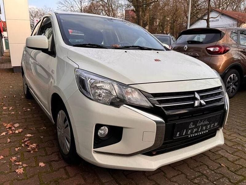Weiß Gebraucht 2022 Mitsubishi Space Star Spirit Kleinwagen | 11.990 € (Etwas zu teuer) - Bild 1/4
