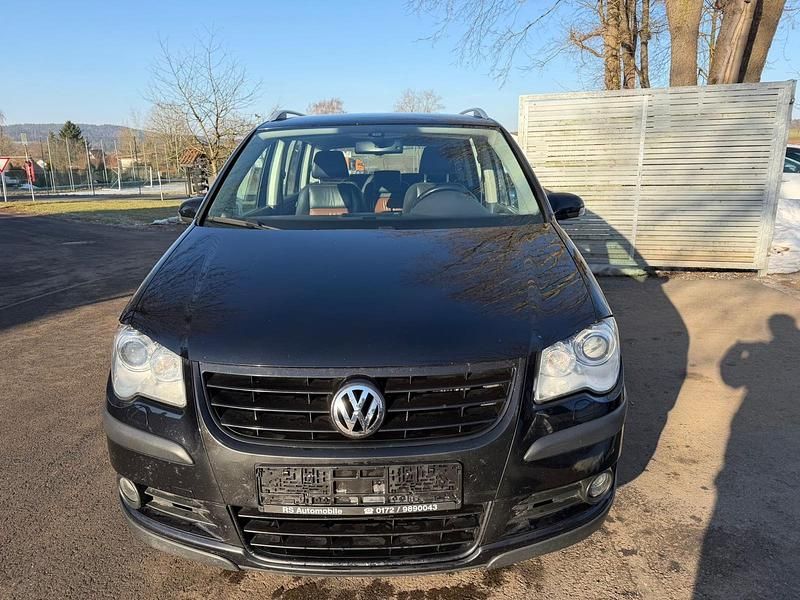 Gebraucht VW Touran Cross 170 PS (125 kW) 2007 Schwarz Van / Kleinbus