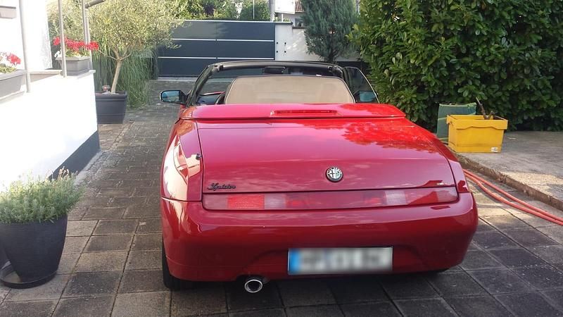 Gebraucht Alfa Romeo Spider 1996 Rot Cabrio