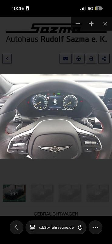 Gebraucht Genesis G70 245 PS (180 kW) 2025 Schwarz Limousine