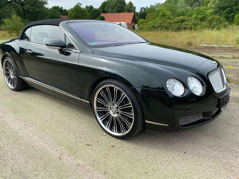Grün Gebraucht 2007 Bentley Continental GT Convertible Cabrio | 49.999 € (Teuer) - Bild 1/4