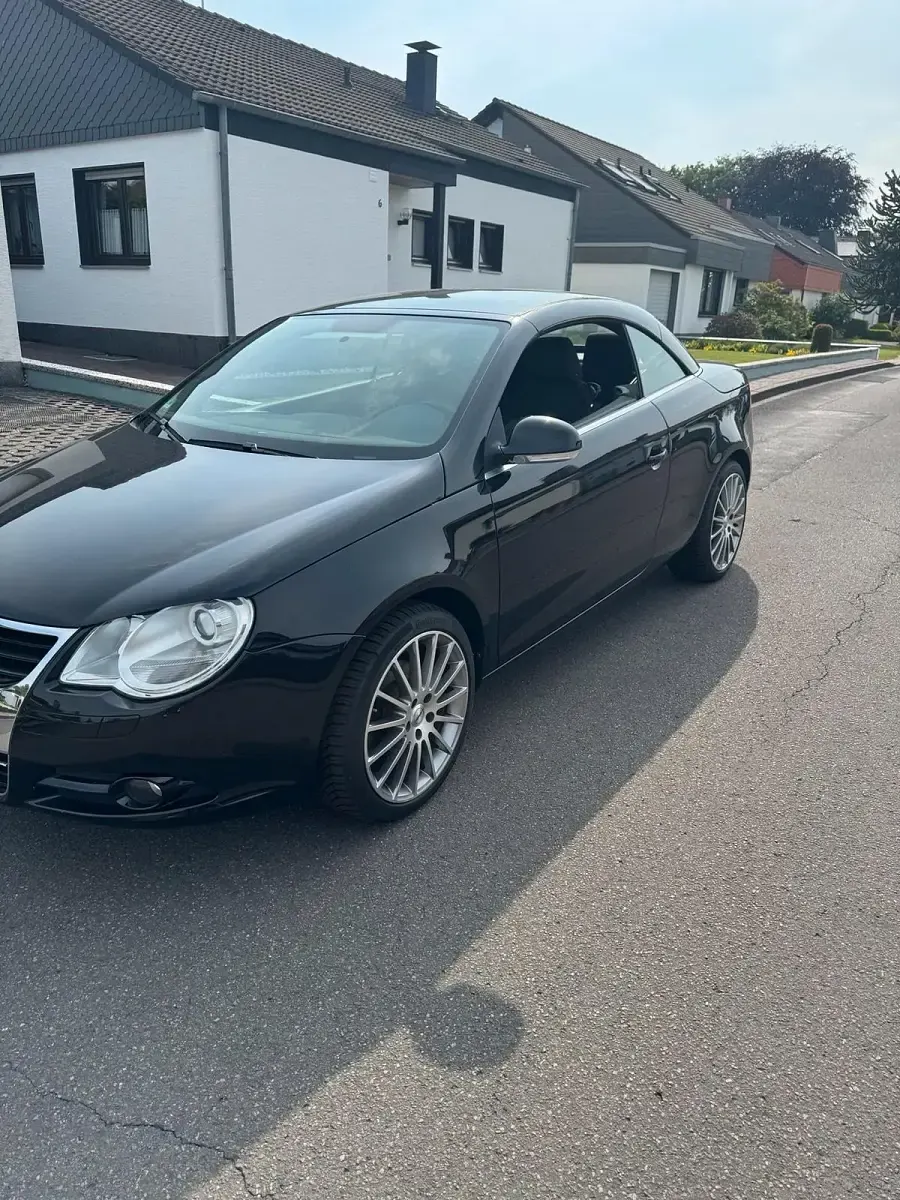 Brugt VW Eos 150 HK (110 kW) 2008 Sort Cabriolet