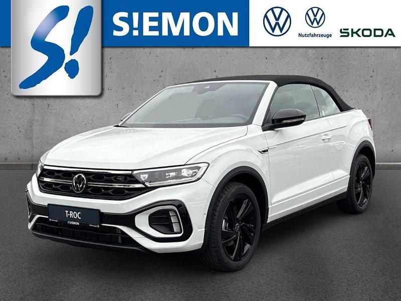 Weiss Neu 2025 VW T-Roc Cabriolet R-line Cabrio | 46.590 € (Fairer Preis) - Bild 1/4