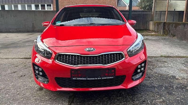 Gebraucht Kia Ceed GT-Line 120 PS (88 kW) 2018 Rot Kleinwagen
