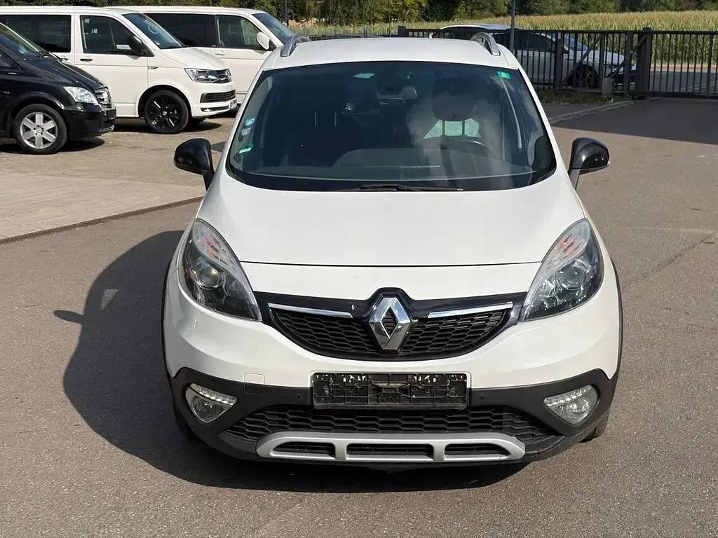 Gebraucht Renault Scénic III Bose Edition 131 PS (96 kW) 2014 Weiß Van / Kleinbus