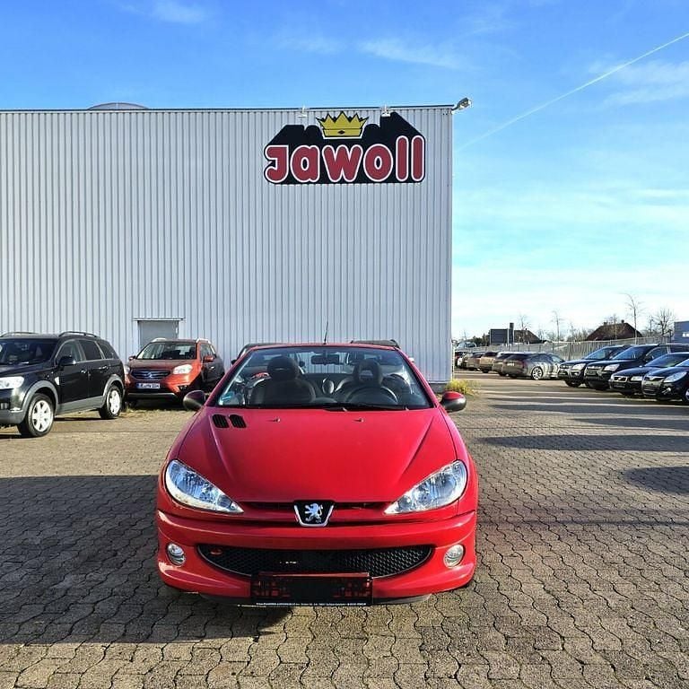 Rot Gebraucht 2006 Peugeot 206 CC Cabrio | 990 € (Guter Preis) - Bild 1/4