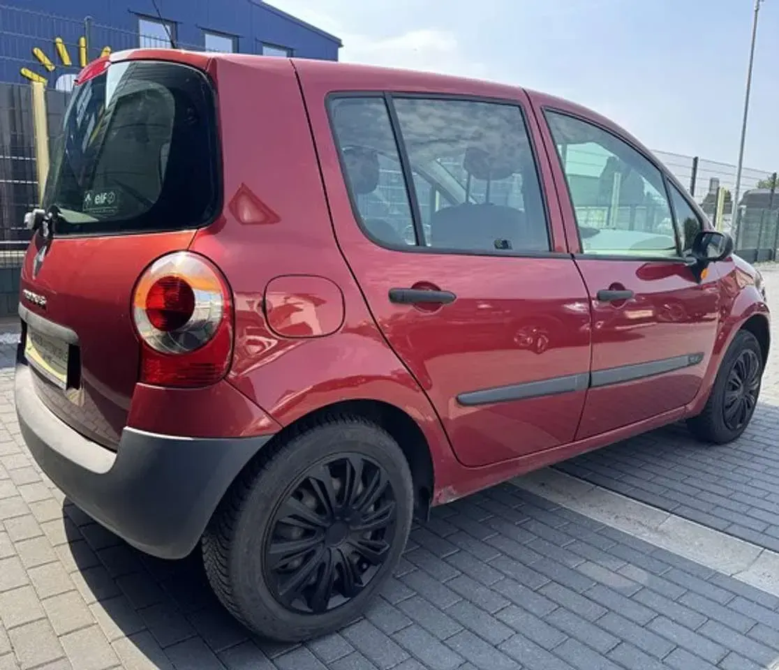 Gebraucht Renault Modus Authentique 75 PS (55 kW) 2005 Feuerrot Van / Kleinbus
