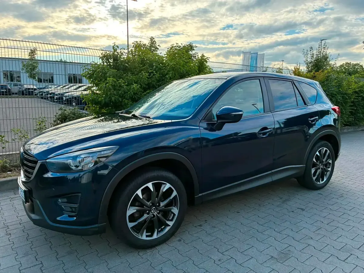 Gebraucht Mazda CX-5 Sports-Line 175 PS (128 kW) 2016 Blau SUV