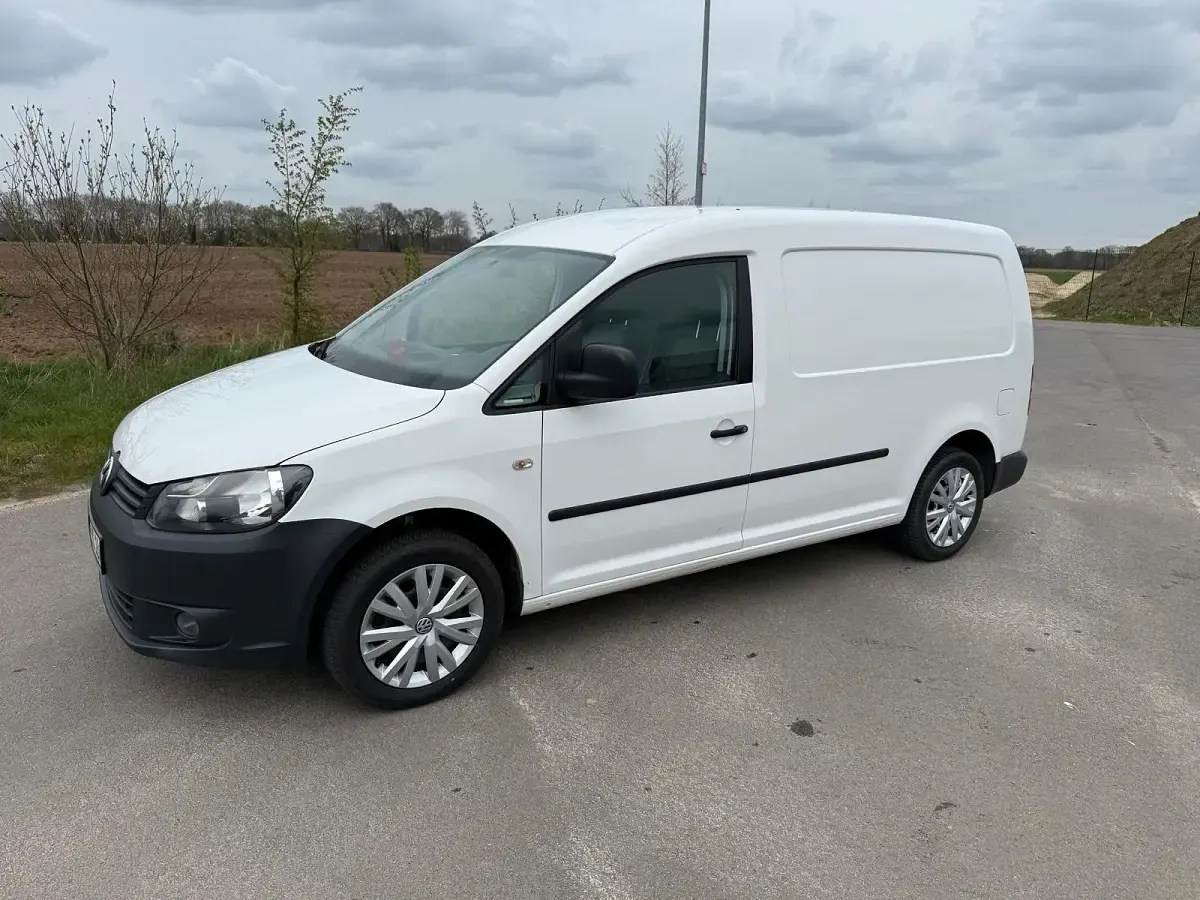 Gebraucht VW Caddy Maxi 102 PS (75 kW) 2012 Weiß Van / Kleinbus