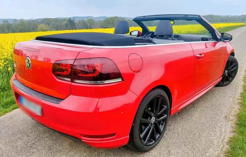 Gebraucht VW Golf Cabriolet Exclusive 150 PS (110 kW) 2016 Rot Cabrio