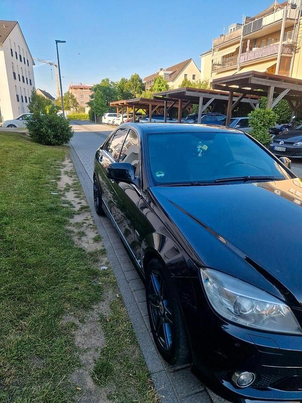 Schwarz Gebraucht 2008 Mercedes C320 AMG Limousine | 4.999 € (Superpreis) - Bild 1/4