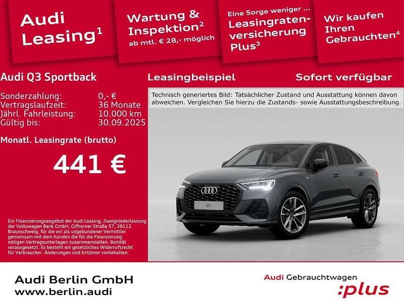 Daytonagrau perleffekt Gebraucht 2025 Audi Q3 S-Line SUV | 43.500 € (Fairer Preis) - Bild 1/3