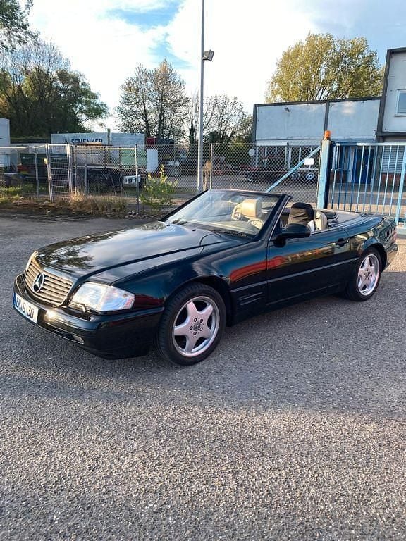 Gebraucht Mercedes SL500 320 PS (235 kW) 1998 Schwarz Cabrio