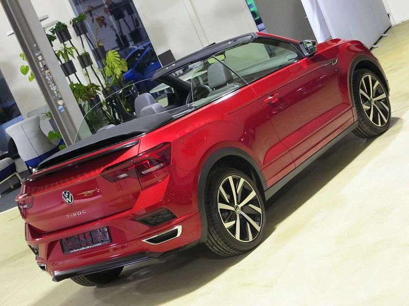 Gebraucht VW T-Roc Cabriolet R-line 150 PS (110 kW) 2021 Kings red (metallic) Cabrio