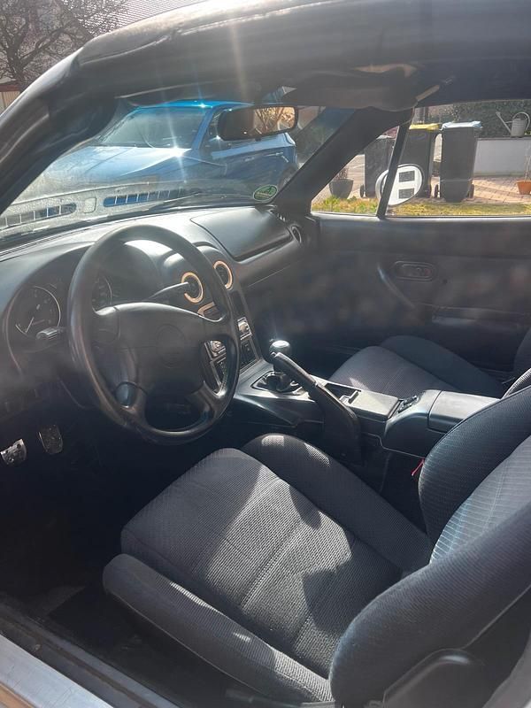 Gebraucht Mazda MX5 90 PS (66 kW) 1995 Grau Cabrio