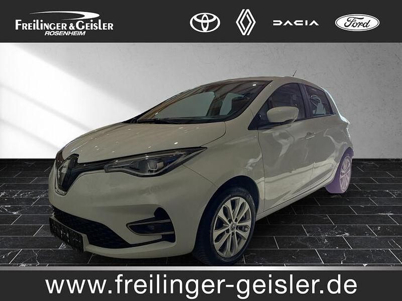 Gletscherweiß (weiß) Gebraucht 2021 Renault Zoe Experience Kleinwagen | 15.990 € (Teuer) - Bild 1/4
