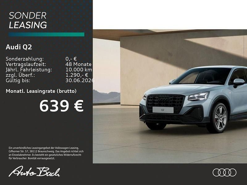 Neu Audi Q2 S-Line 150 PS (110 kW) 2026 Pfeilgrau perleffekt SUV