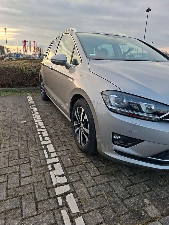Gebraucht VW Golf Sportsvan LOUNGE 150 PS (110 kW) 2014 Silber Van / Kleinbus