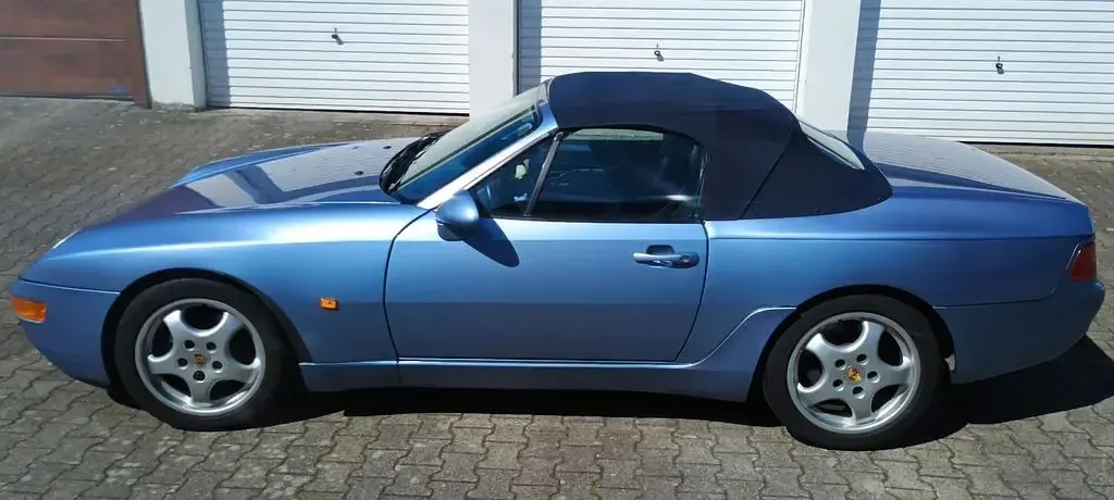 Gebraucht Porsche 968 239 PS (175 kW) 1991 Blau Cabrio