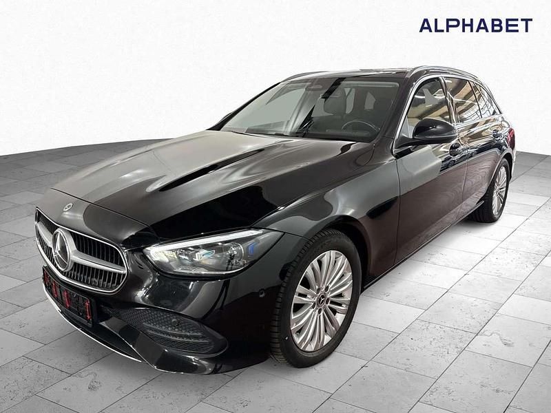 Obsidianschwarz Gebraucht 2022 Mercedes C200 Avantgarde Kombi | 23.790 € (Guter Preis) - Bild 1/4