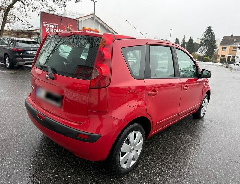 Gebraucht Nissan Note Acenta 88 PS (64 kW) 2006 Rot Kleinwagen