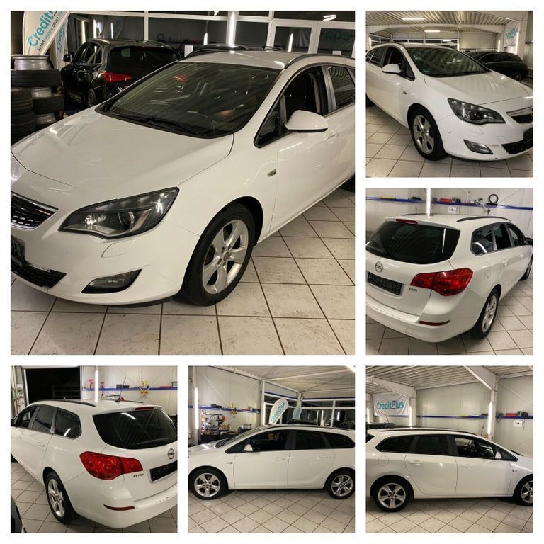 Gebraucht Opel Astra Design Edition 110 PS (80 kW) 2011 Weiß Kombi