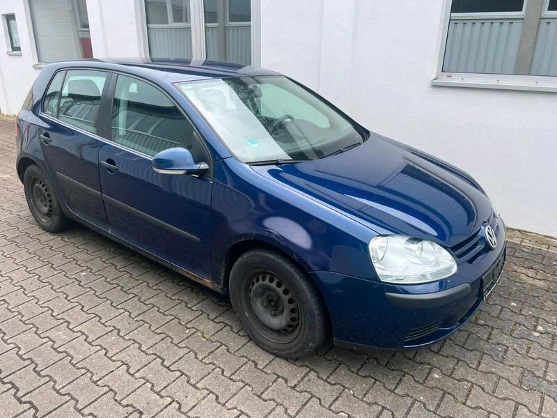 Blau Gebraucht 2005 VW Golf V Limousine | 499 € (Superpreis) - Bild 1/4