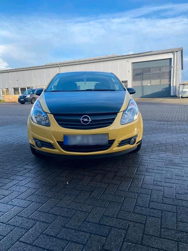 Gebraucht Opel Corsa 90 PS (66 kW) 2010 Gelb Kleinwagen