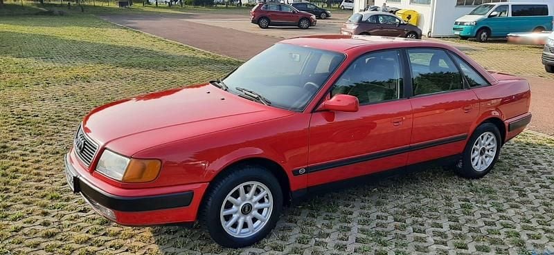 Usata Audi 100 1991 Rosso Berlina
