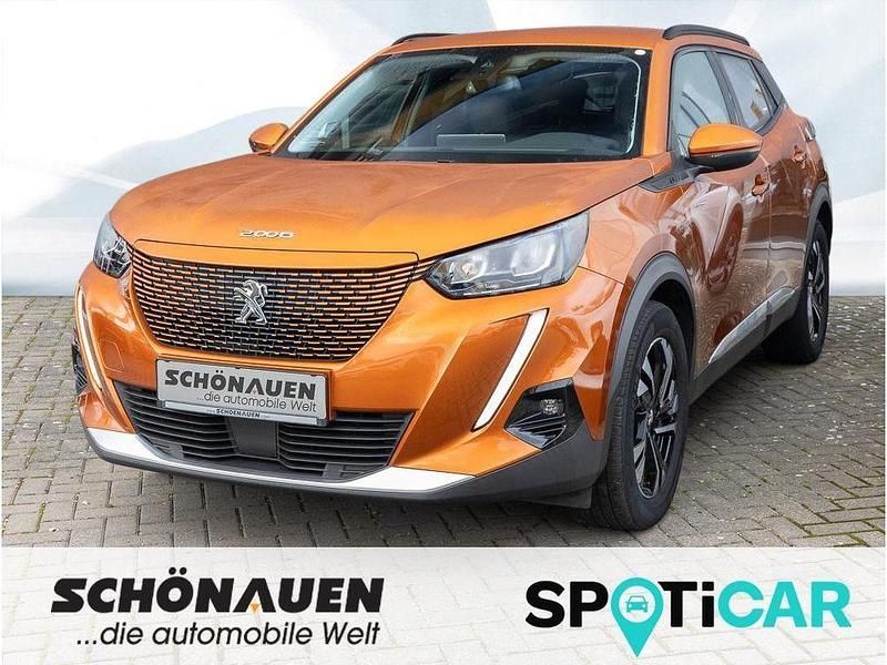 Orange Gebraucht 2021 Peugeot e-2008 Allure SUV | 15.950 € (Guter Preis) - Bild 1/4