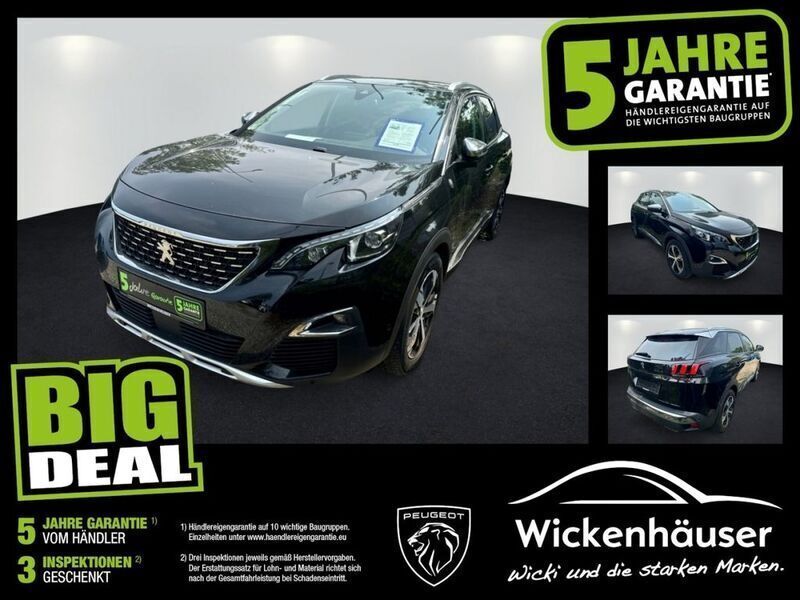 Lackierung schwarz perla nera/ Gebraucht 2020 Peugeot 3008 Crossway SUV | 19.490 € (Fairer Preis) - Bild 1/4