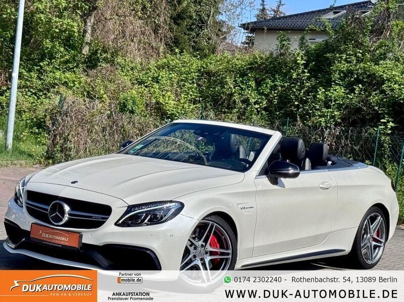 Weiß Gebraucht 2017 Mercedes C63S AMG AMG Cabrio | 59.999 € (Guter Preis) - Bild 1/4