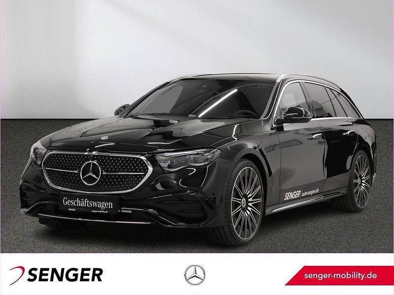 Schwarz Gebraucht 2025 Mercedes E220 AMG Limousine | 64.980 € - Bild 1/3