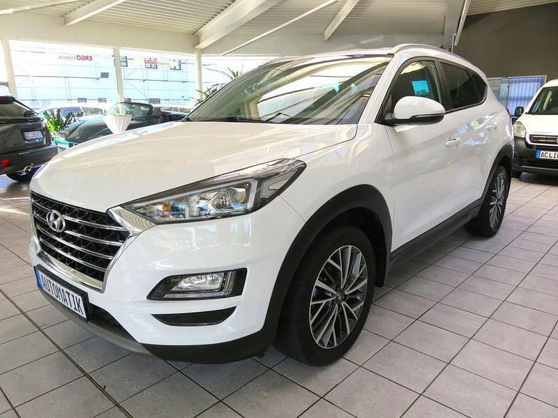 Weiß Gebraucht 2021 Hyundai Tucson SUV | 20.970 € (Guter Preis) - Bild 1/4