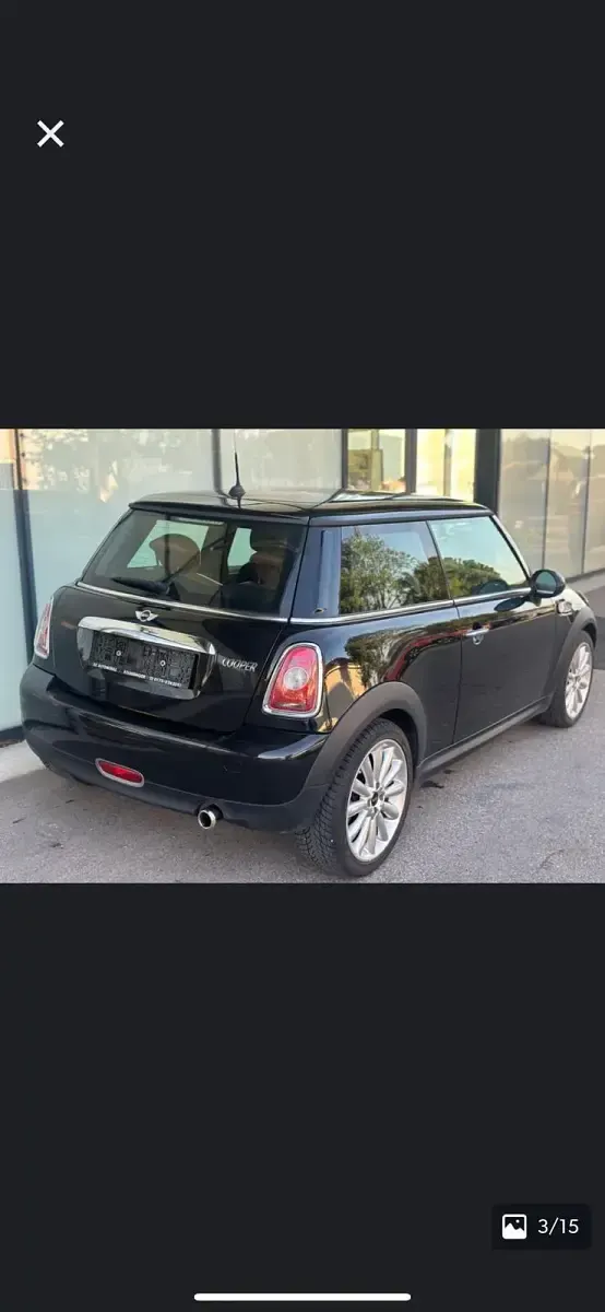 Käytetty Mini Cooper Coupé 122 HP (89 kW) 2010 Musta Coupe - kaksiovinen