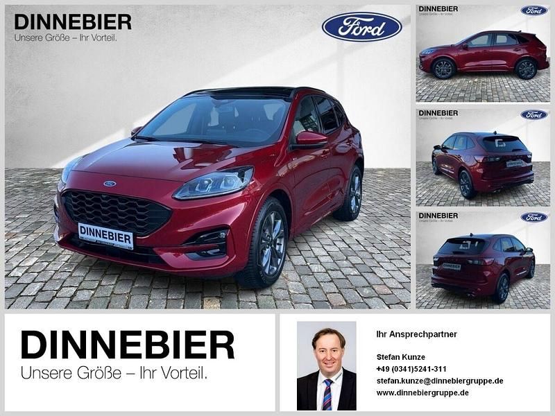 Rot (metallic) Gebraucht 2023 Ford Kuga ST-Line X SUV | 24.790 € - Bild 1/4