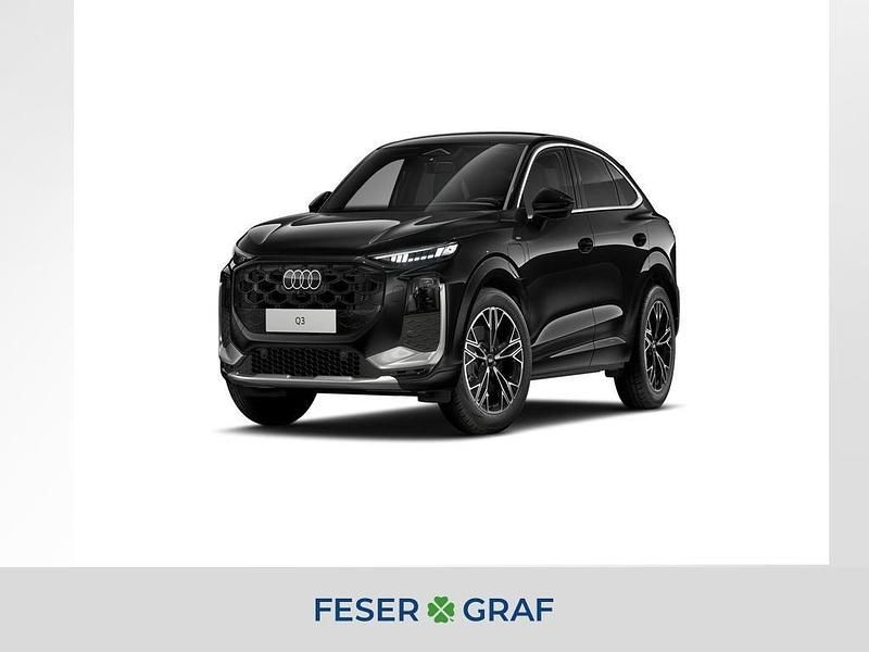Mythosschwarz metallic Neu 2025 Audi Q3 Sportback Sport SUV | 58.956 € (Fairer Preis) - Bild 1/1
